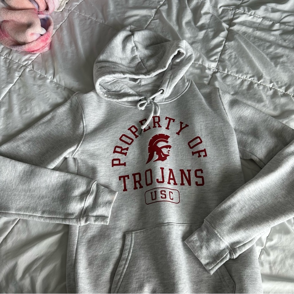 USC Top of the World Grey Merch Hoodie